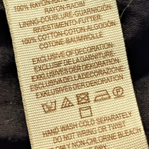 Free People Size M Black Dress with White Embroidered Flowers NWT - Picture 8 of 8